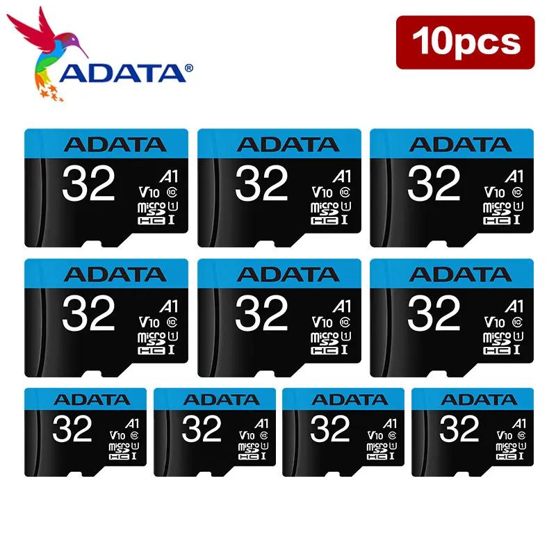 ADATA ̾ ޸ ī,  Ŭ 10 A1 ũ SD ī, U1 UHS-I  Ǯ HD V10 TF ī, 128GB, 64GB, 32GB, Ʈ 10 